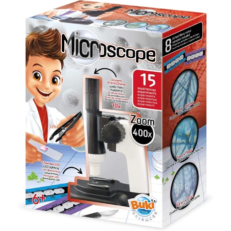 Juego Microscopio Buki con 15 Experimentos 001
