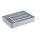 Organizador de cubiertos GRIS