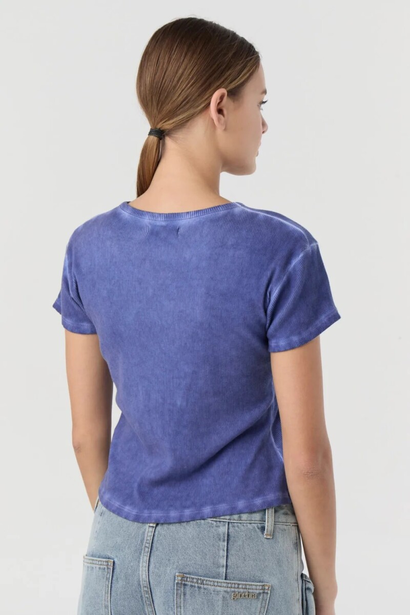 REMERA FADE Azul