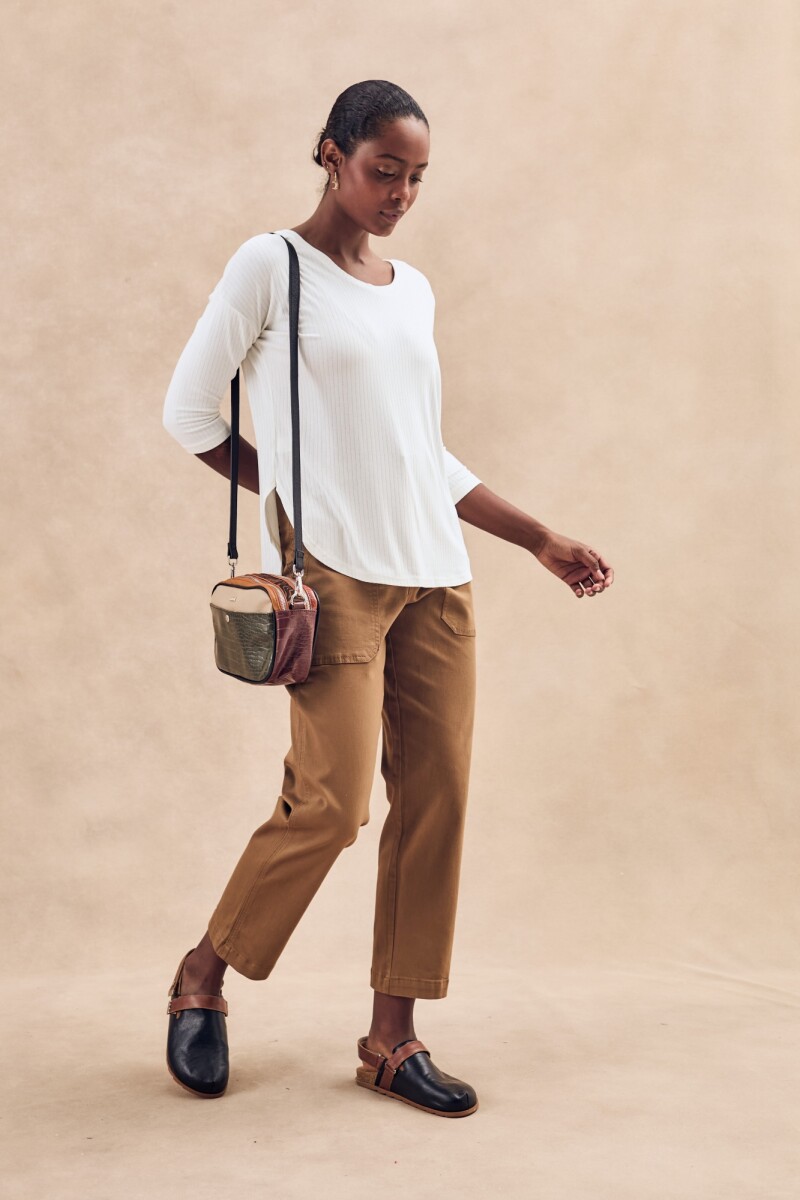 Remera Morley Nácar