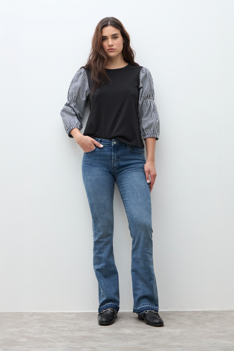 Jean bootcut Liza - jean medio 