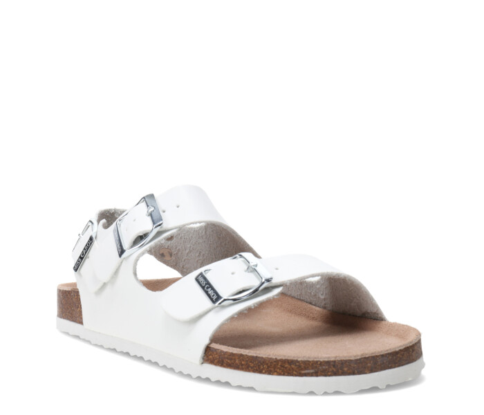 Sandalia STRAPS con tira trasera White