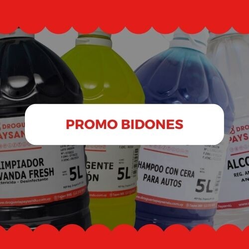 PROMO BIDONES