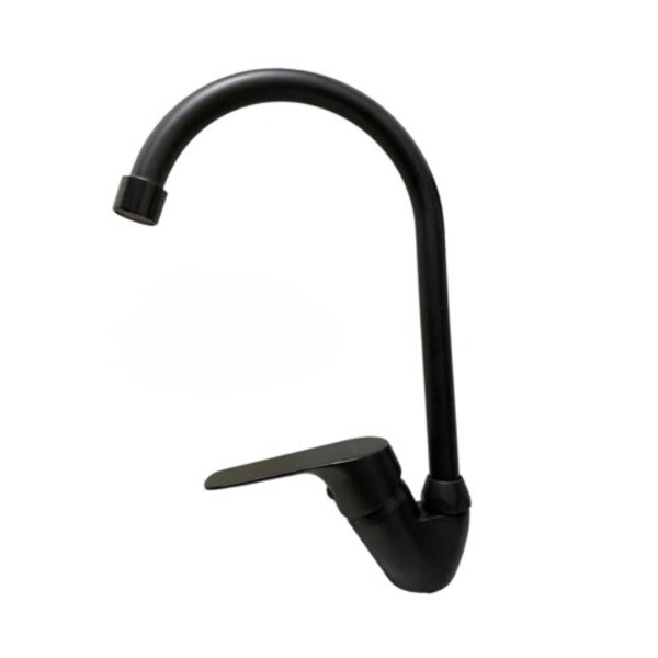 MONOCOMANDO COCINA MESADA WICO NEGRO P/ALTO Monocomando Cocina Mesada Wico Negro P/alto