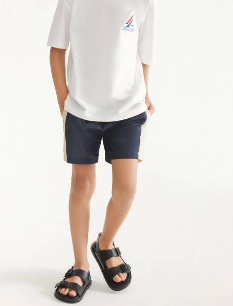 SHORT DE BAÑO INFANTIL AZUL