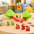 Juego Lengua de Rana X2 Captura Insectos con Cartas Verde
