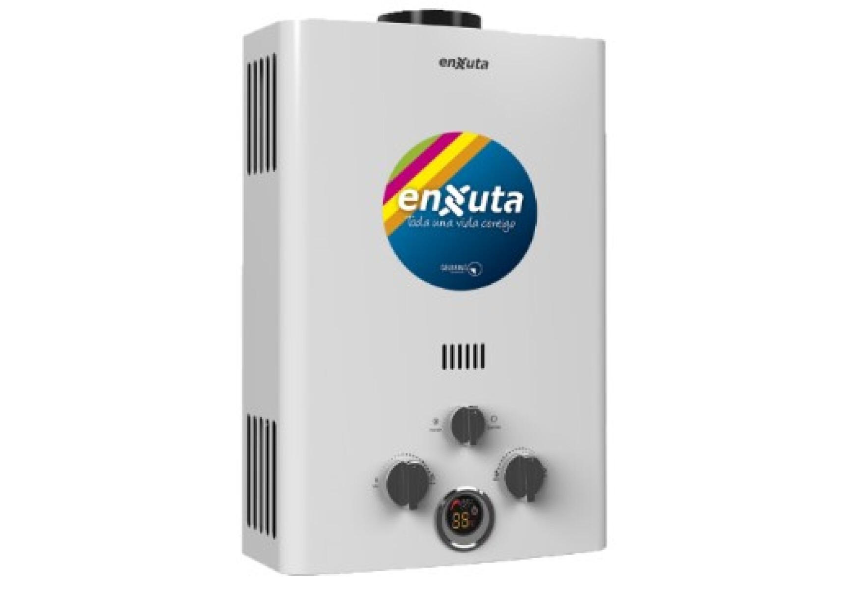 CALENTADOR A GAS INSTANTÁNEO 6 LITROS TIRO NATURAL / GAS NATURAL O SUPERGAS ENXU 