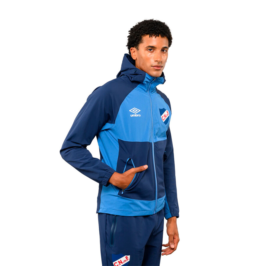 Campera de Hombre Umbro Nacional Summit Azul Petroleo