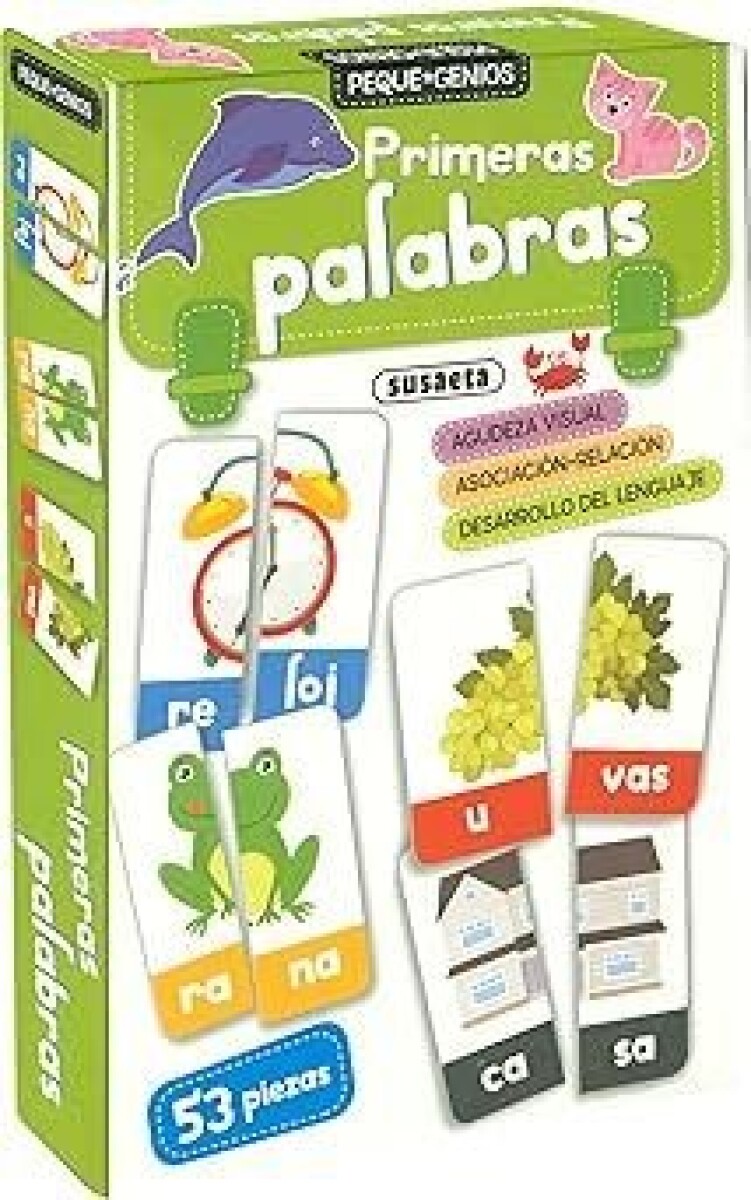 PRIMERAS PALABRAS PEQUE GENIOS 