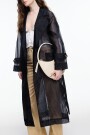 TRENCH MAXI Negro