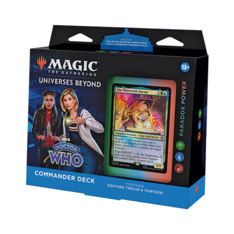Universes Beyond Doctor Who: Paradox Power - Commander Deck [Inglés] Universes Beyond Doctor Who: Paradox Power - Commander Deck [Inglés]