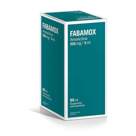 FABAMOX 500 SUSP 90 ML Fabamox 500 Susp 90 Ml