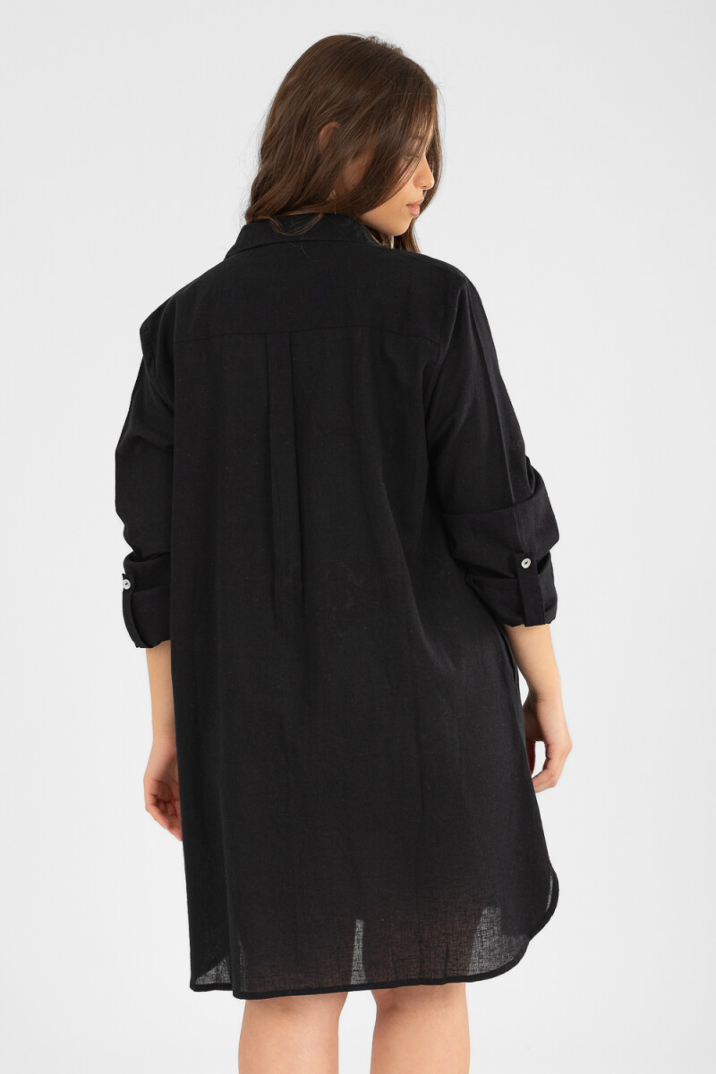 Camisola light tropic Negro