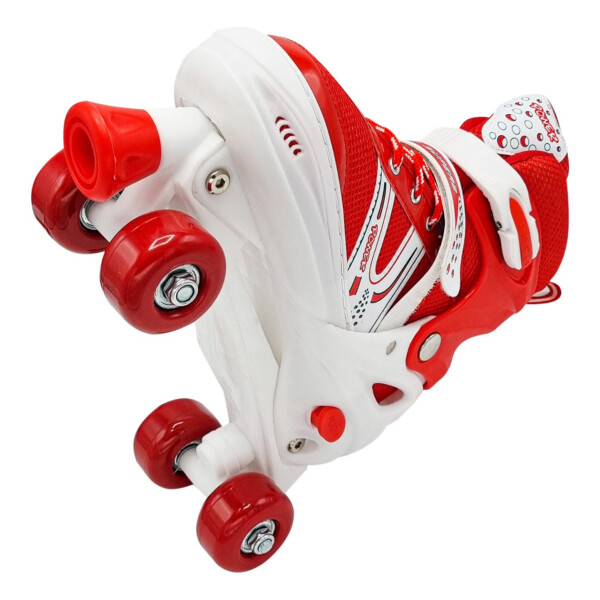 Patin Artistico Semi Profesional Patines Niños Infantil Variante ROJO TALLE L