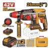 Kit Ingco Rotomartillo a Bat 42V - Uso industrial Kit Ingco Rotomartillo a Bat 42V - Uso industrial
