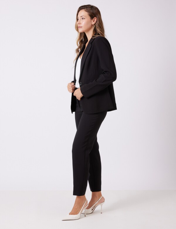 Blazer Sastrero Slim NEGRO