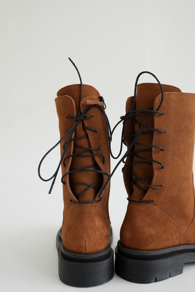 Botas Canela Marron