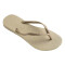 Sandalias Havaianas Slim Mujer Gris Arena/Dorado Claro