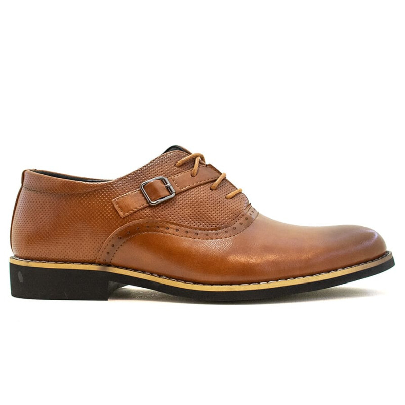 Zapatos Starsax Acordonado de Hombre - FD05M Negro