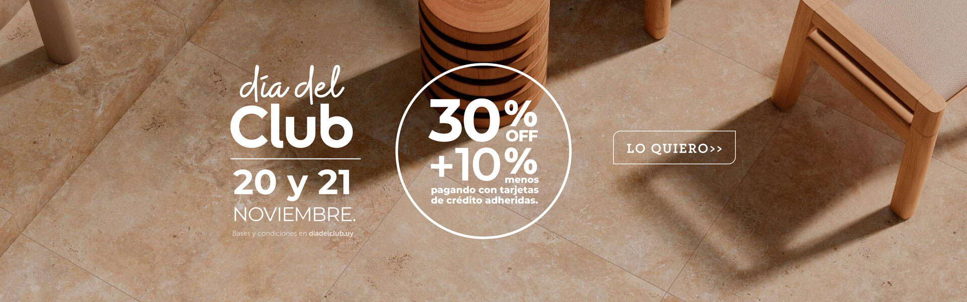 dia del club 30+10% off