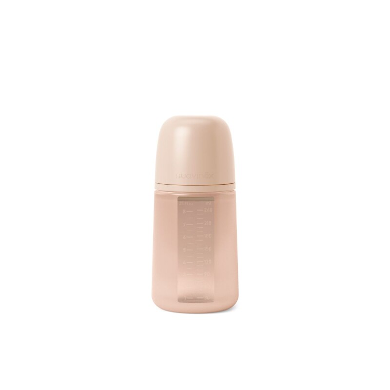 BIBSXPRO240ML3-6 Mamadera Biberon Anticolico Sx Pro Fisiologico 240 Ml 3 A 6m Suavinex - Rosa