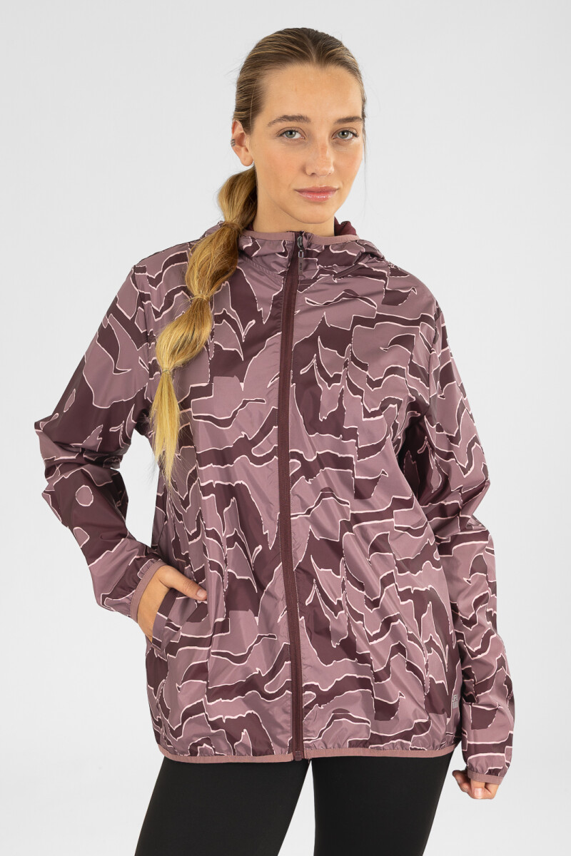 Campera bugundy - Rosa antique 