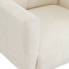 BUTACA Moderna + Puff Havana Tapizada Beige