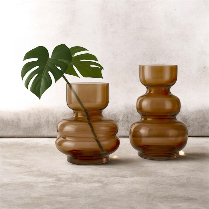 Florero de Vidrio Minimalista Florero de Vidrio Minimalista