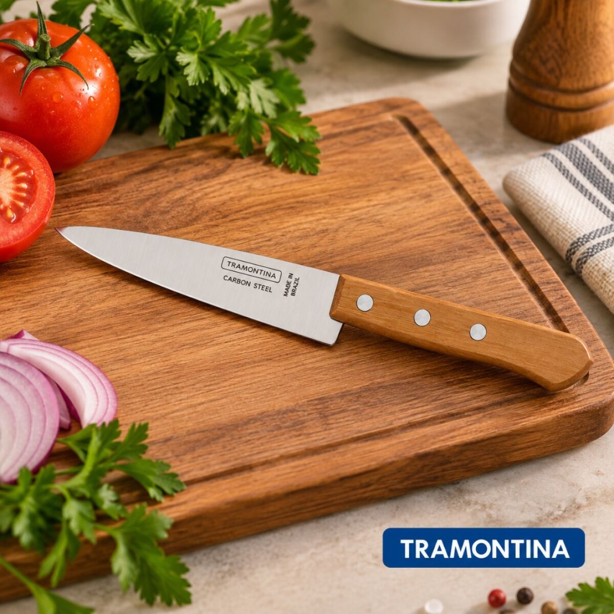 Cuchillo Carbón Tramontina 5" 