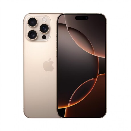 CEL IPHONE 16 PRO MAX 256GB IPHONE 16 Pro Max 5G 6.9' 256GB Chip A18 Pro Cámara 48Mpx - Titanio Del Desierto