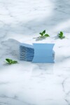 Pack x 100 - estuche pillow 7 x 8 cm. CELESTE
