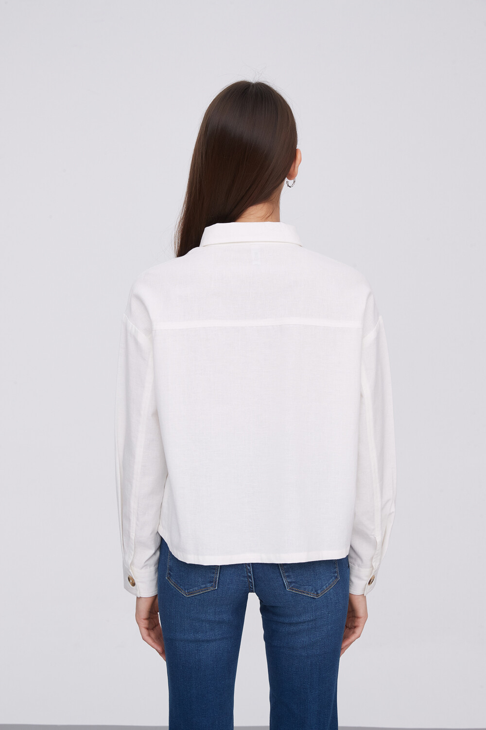 Camisa Catarino Marfil / Off White