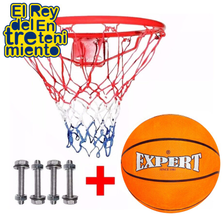 Aro De Basketball Profesional + Pelota + Red Basket 2