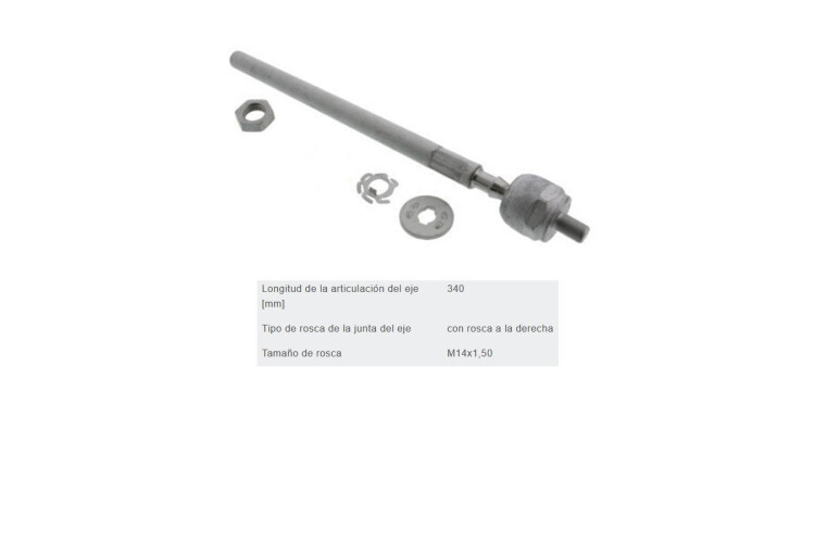 Mate Citroen Berlingo/Xsara/Zx, Peug Partner 93-25 Der/Izq Mate Citroen Berlingo/Xsara/Zx, Peug Partner 93-25 Der/Izq