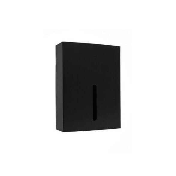 Lámpara de pared LED IP65 negra 3W luz cálida 90° IX4820