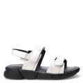 Sandalias de Niña MINI Miss Carol SEMIC con dos velcros Blanco