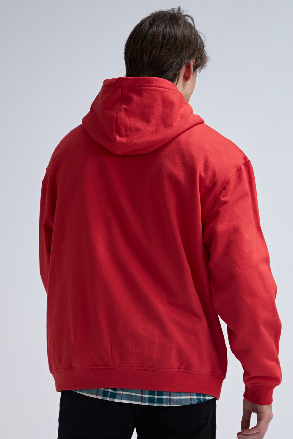 Hoodie oversize Rojo BAS Basic Simple