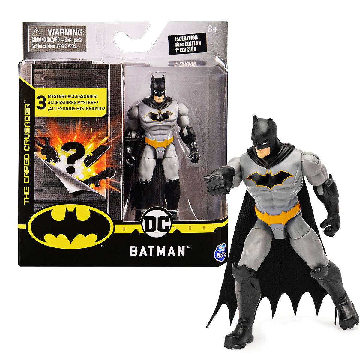 Figura Articulada Batman Liga Justicia 10cm + Acces 