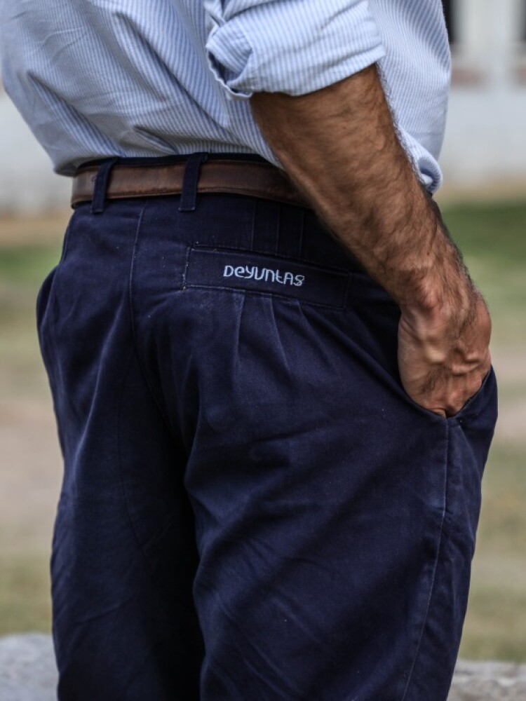 Bombacha de campo Azul