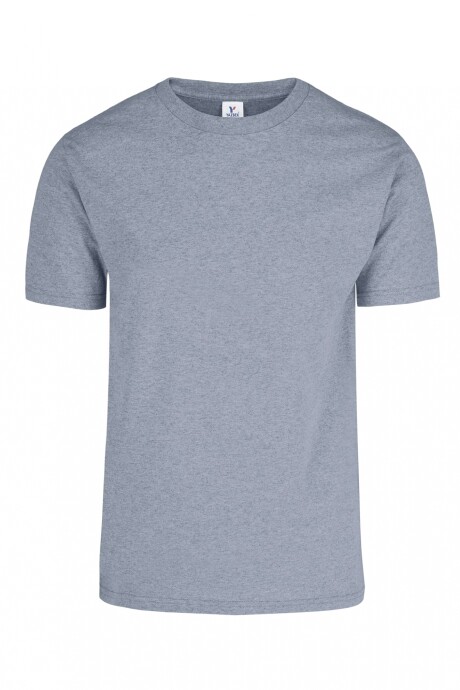 Camiseta a la base peso medio Gris jaspe