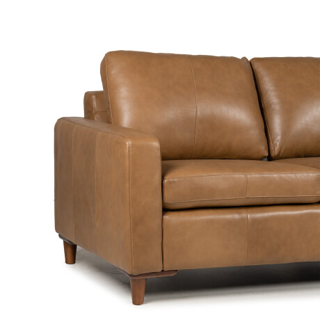 Rinconera Sevilha - Cuero Natural - Chaise Derecho 1016 (Nozes)