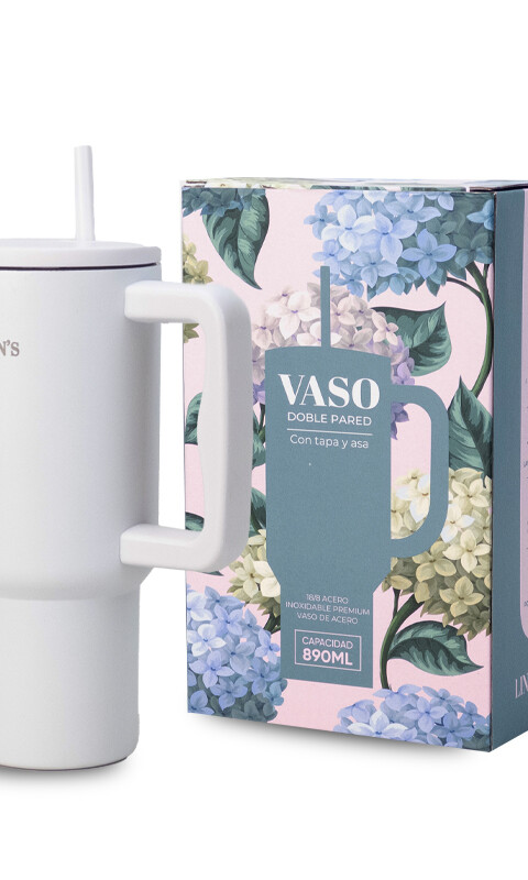 VASO TERMICO HYDRATE BLANCO