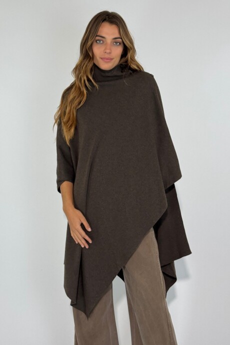 PONCHO LIZA Chocolate