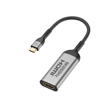 PROMATE MEDIALINK-8K ADAPTADOR USB-C A HDMI 8K 60HZ GREY Promate Medialink-8k Adaptador Usb-c A Hdmi 8k 60hz Grey