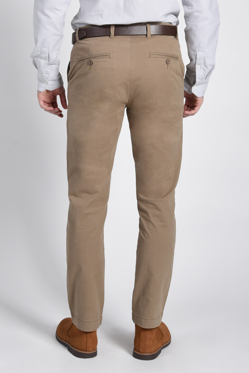 Pantalón clásico Beige