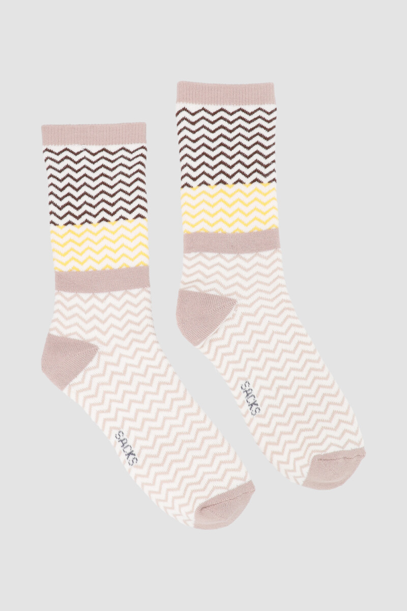 Medias con diseños. de abrigo con tener felpa interior. Variante 30
