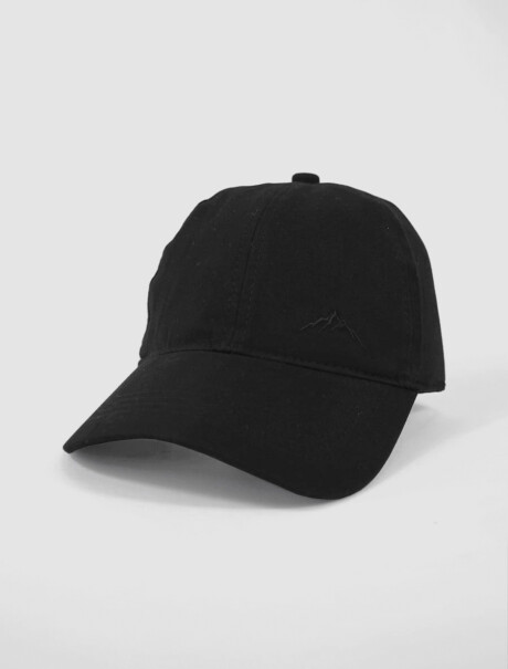 Gorro con Visera Algodón Negro