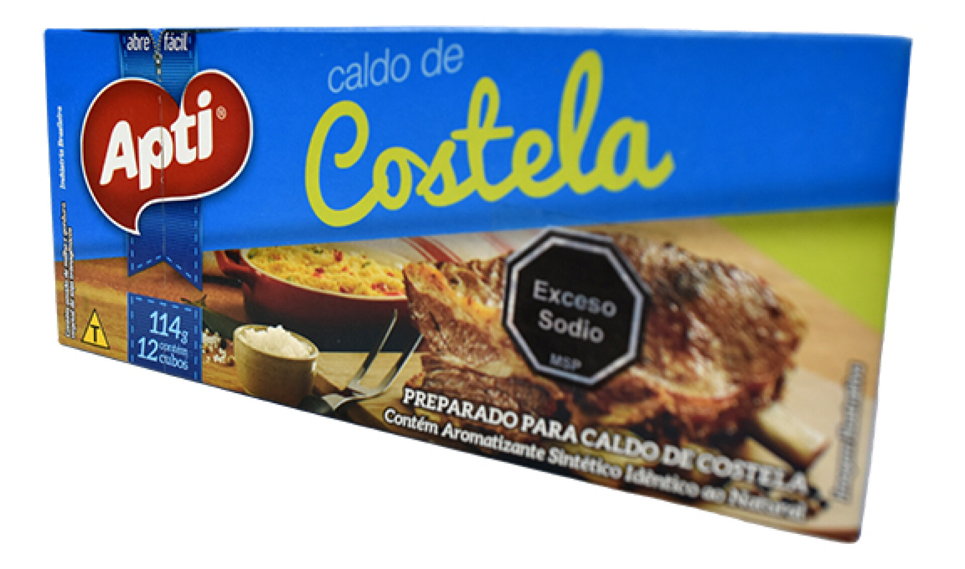 CALDO APTI X 12UN 114G COSTILLA 