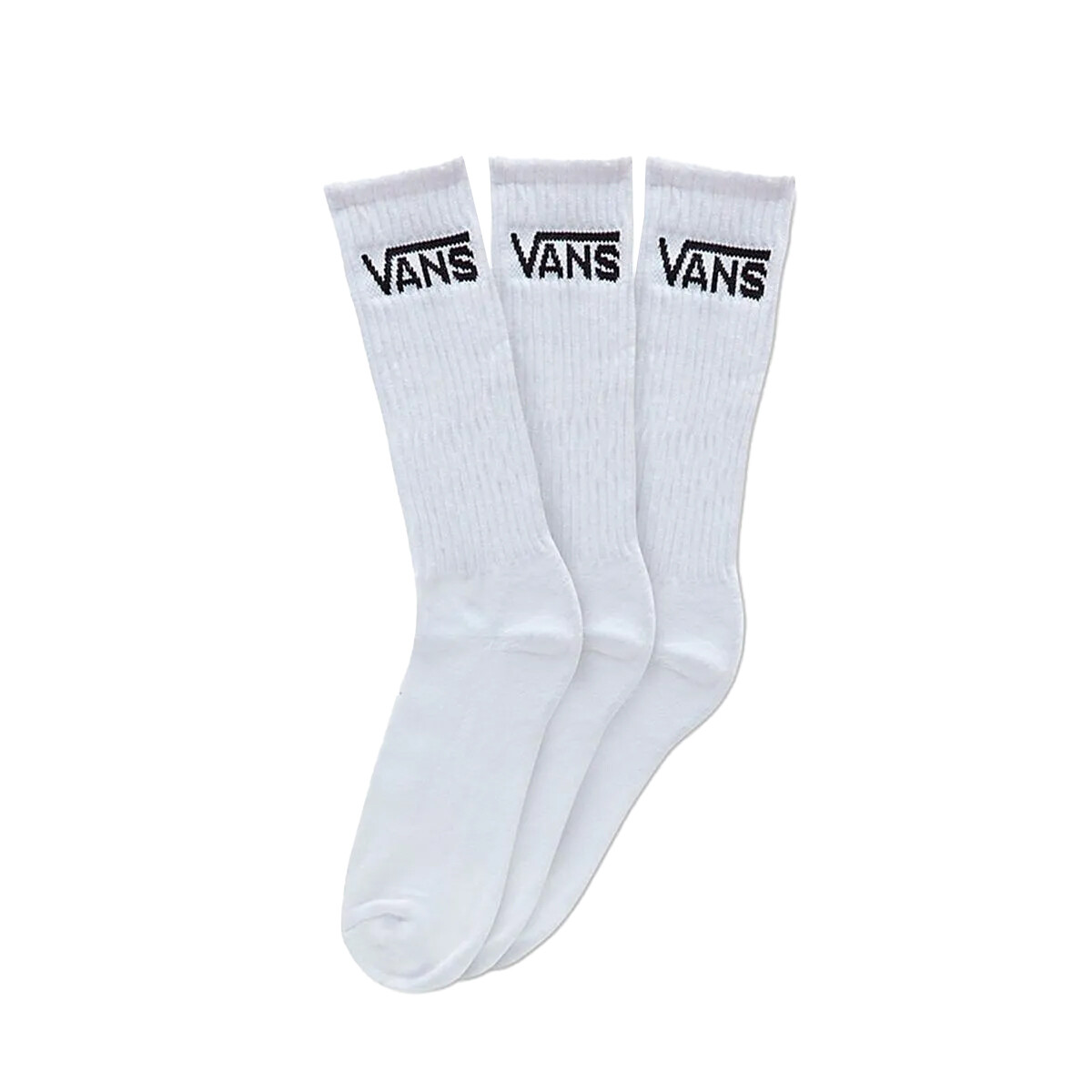 Medias Vans Unisex - CLASSIC CREW - VN000XSEWHT - WHITE 