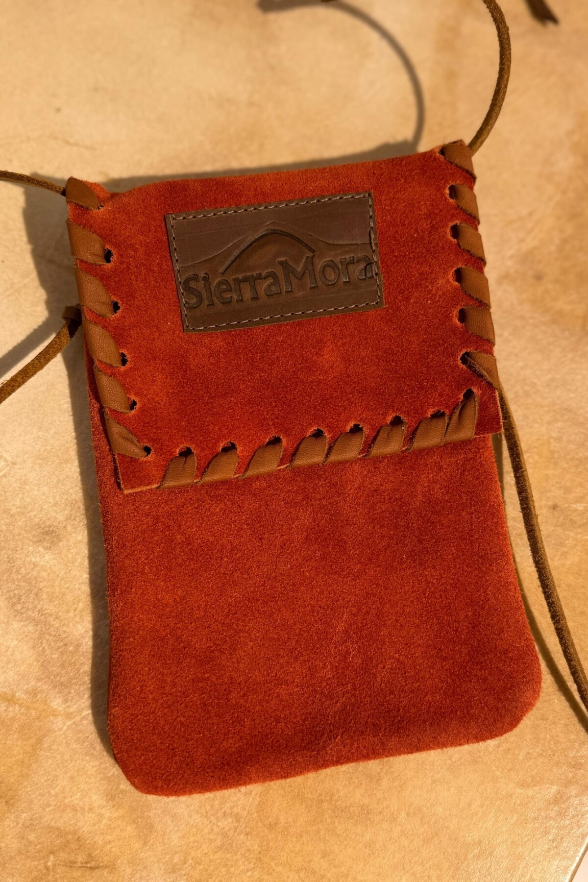 Cel Bag Gamuza Terracota